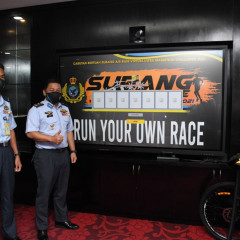 MAJLIS PENYAMPAIAN HADIAH SUBANG AIRBASE VIRTUAL ULTRA MARATHON CHALLENGE 2021