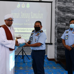 CERAMAH AMBANG RAMADAN DAN SUMBANGAN MUSA’ADAH PANGKALAN UDARA SENDAYAN