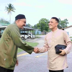 MAJLIS BERBUKA PUASA WISMA BINTARA BERSAMA KOMANDER PANGKALAN