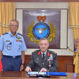 TIMBALAN PANGLIMA TENTERA UDARA TERIMA KUNJUNGAN HORMAT DARI CHIEF OF LOGISTIC, GENERAL STAFF HQ TURKISH ARMED FORCES