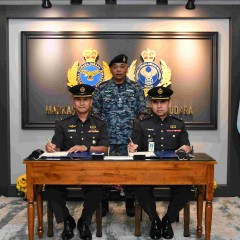 MAJLIS SERAH TERIMA TUGAS PEGAWAI STAF 1 A1 MARKAS PEMERINTAHAN OPERASI UDARA