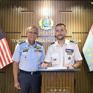 PANGLIMA TENTERA UDARA TERIMA KUNJUNGAN HORMAT DARIPADA DEFENCE ATTACHE EMBASSY OF THE REPUBLIC OF FRANCE