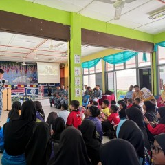 PROGRAM JIWA MURNI SEKOLAH KAWALAN TRAFIK UDARA (SKTU), INSPRA SEMPENA SAMBUTAN BULAN KEMERDEKAAN DI SK ULU DONG