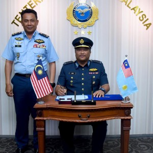 TIMBALAN PANGLIMA TENTERA UDARA TERIMA KUNJUNGAN HORMAT DARIPADA KOMANDAN AKADEMI TENTERA UDARA